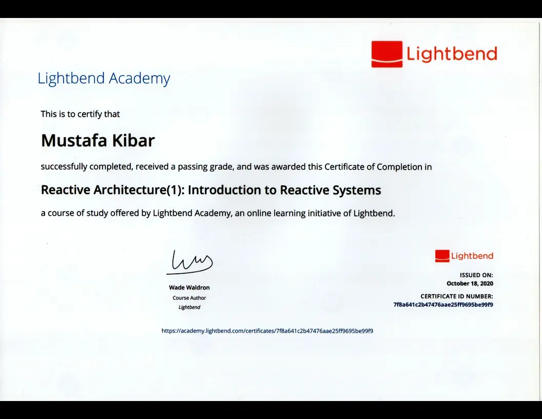 Introduction To Reactive Systems